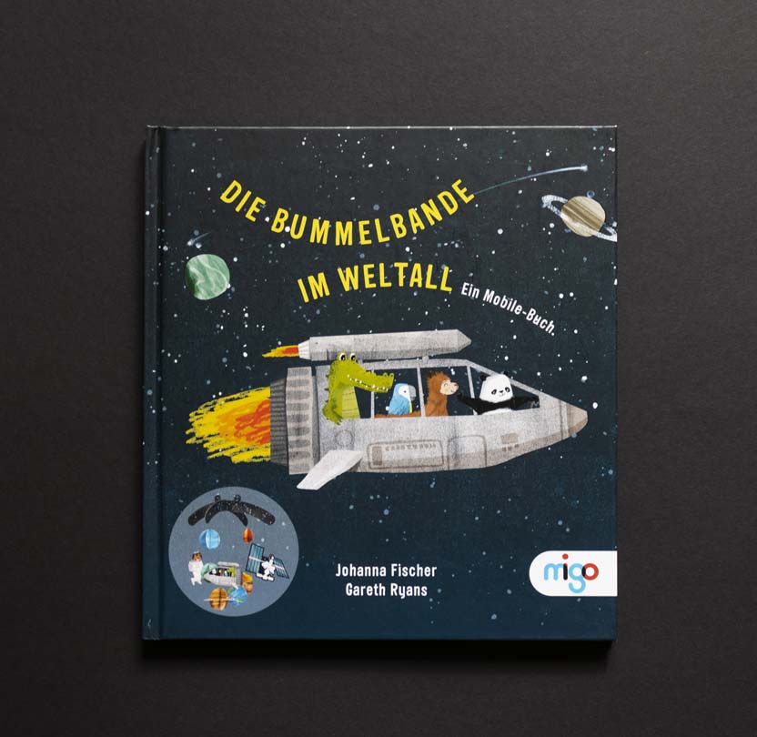 Cover des Buches Die Bummelbande im Weltall